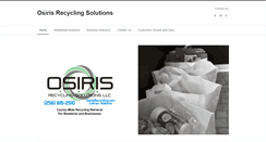 Desktop Screenshot of osirisrecycling.com